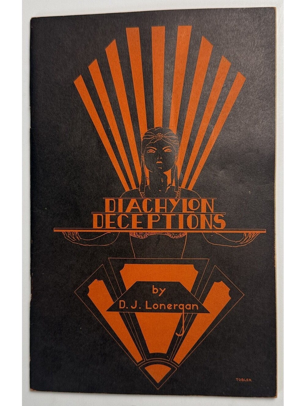Diachylon Deceptions Lonergan Card Magic Illusion Techniques Using Leisure PB